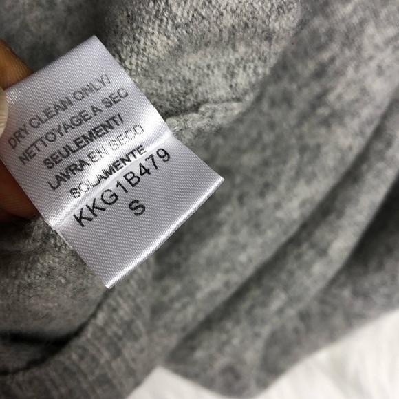 BCBGMaxAzria Flutter Sleeve Lambs Wool Sweater S - Picture 8 of 9